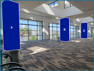 Georgia International Gallery Columns