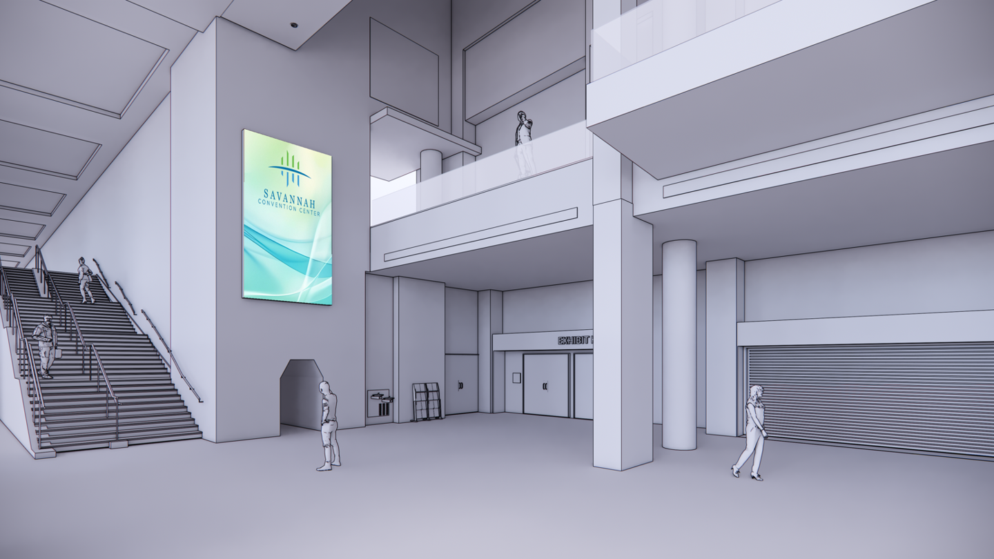 North Lobby Entrance Wide